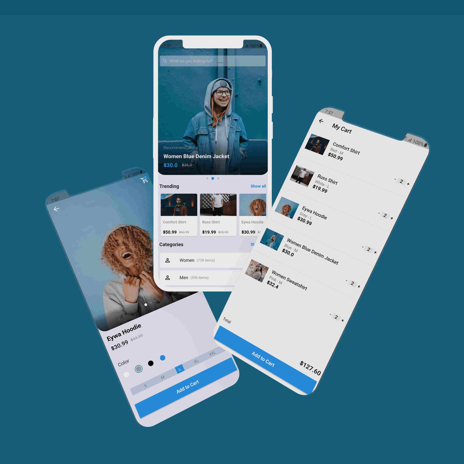 Hoddy Shopping Mobile App